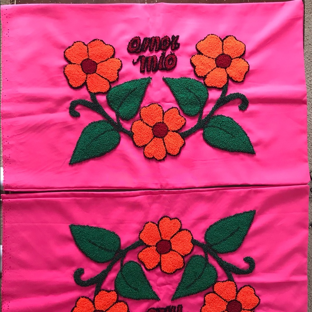 “Amor mio” pillowcases (My love)